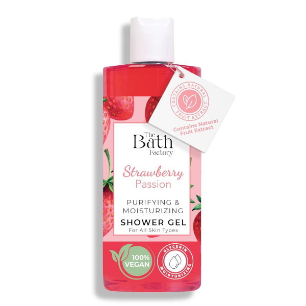 The Bath Factory Duschgel 400 ml - STRAWBERRY PASSION